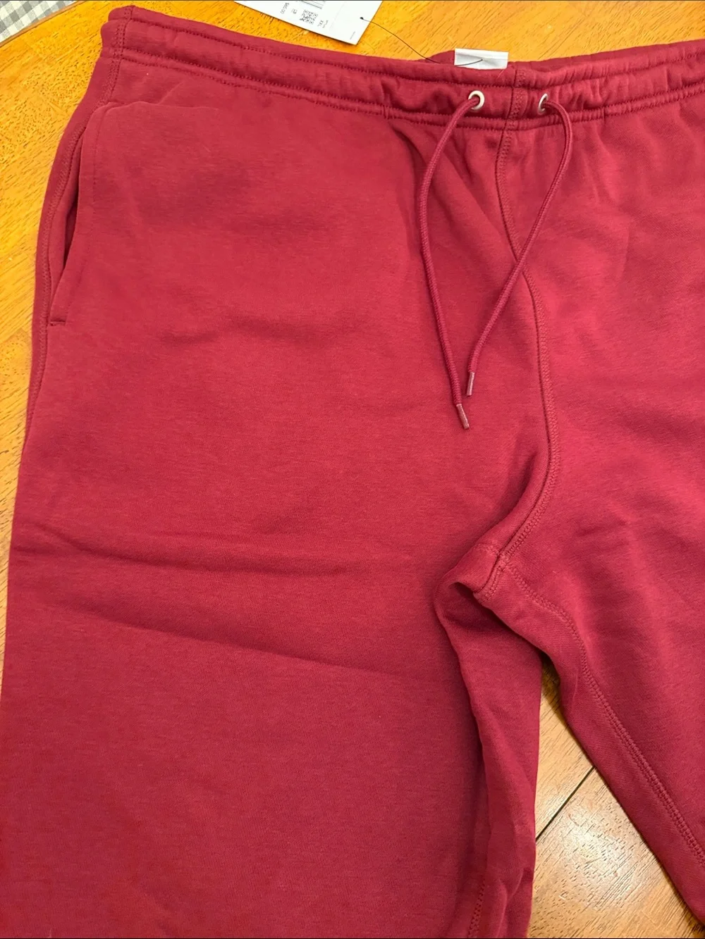 Nike Club Red Jogger Pants Futura Logo Men's Size XXL Tapered Leg FN3094-677